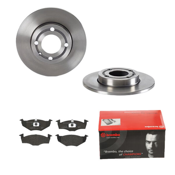 BREMBO Bremsesæt, skivebremser ijdtidgqj2 foraksel fuld 239mm 10mm for SEAT SKODA AUDI