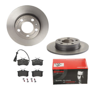 BREMBO Bremsesæt, skivebremser ijdtidi212 bagaksel fuld 230mm 9mm for AUDI SKODA SKODA (SVW) SEAT VW VW (FAW) VW (SVW)