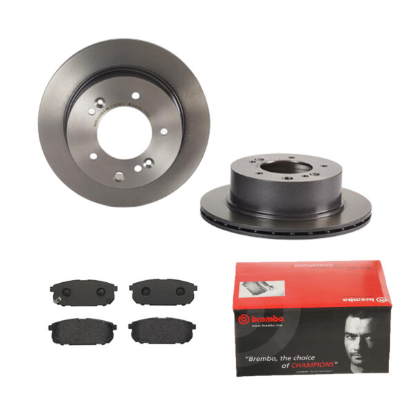 BREMBO Bremsesæt, skivebremser ijdtidj8d6 bagaksel indvendig ventileret 315mm 20mm for KIA