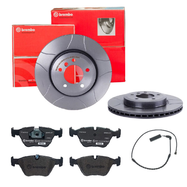 BREMBO Bremsesæt, skivebremser sk8k0f0nl3 foraksel lukket 325mm 25mm for BMW ROVER