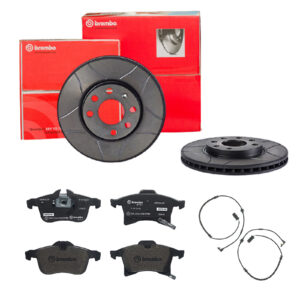 BREMBO Bremsesæt, skivebremser sk8k0f21k3 foraksel lukket 256mm 24mm for OPEL GENERAL MOTORS VAUXHALL SATURN AC