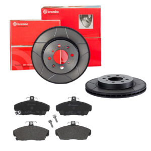 BREMBO Bremsesæt, skivebremser sk8k0f6168 foraksel lukket 262mm 21mm for HONDA ROVER MG ACURA