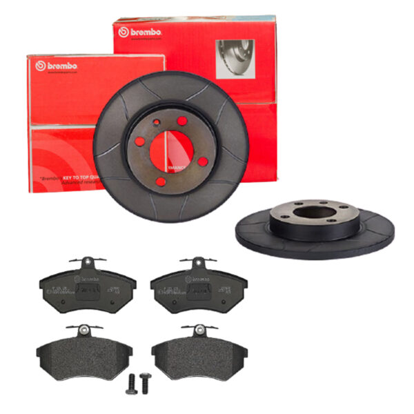 BREMBO Bremsesæt, skivebremser sk8k0f6c98 foraksel lukket 239mm 12mm for AUDI VW SEAT SKODA VW (FAW) CHERY