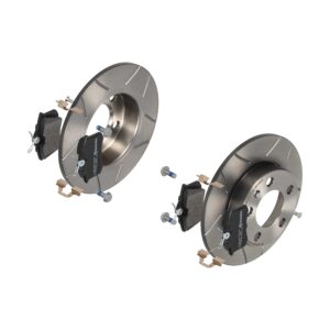 BREMBO Bremsesæt, skivebremser sk8k0f8bm9 bagaksel lukket 230mm 9mm for PEUGEOT CITROËN FORD ROEWE (SAIC) FIAT ZHONGHUA (BRILLIANCE) DS AUDI SKODA VW
