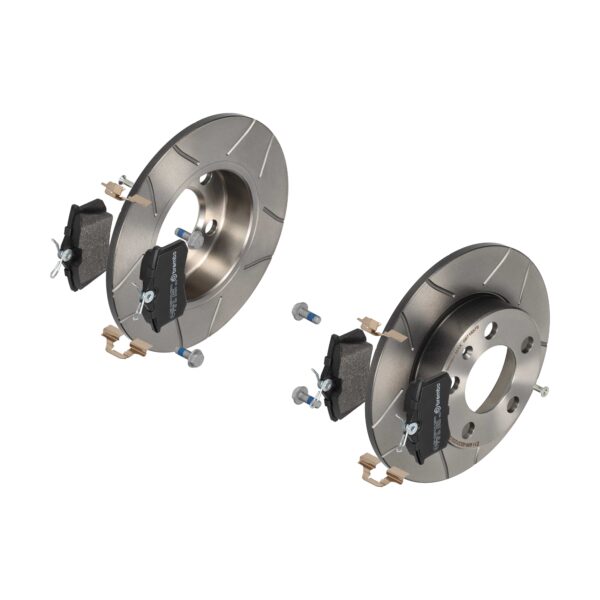 BREMBO Bremsesæt, skivebremser sk8k0f8bm9 bagaksel lukket 230mm 9mm for PEUGEOT CITROËN FORD ROEWE (SAIC) FIAT ZHONGHUA (BRILLIANCE) DS AUDI SKODA VW
