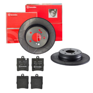 BREMBO Bremsesæt, skivebremser sk8k0f8m69 bagaksel lukket 290mm 10mm for MERCEDES-BENZ
