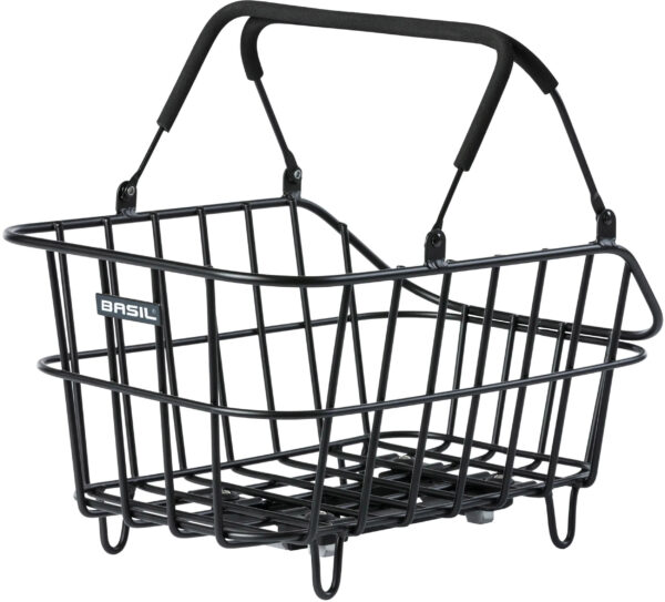 Basil Cento MIK 2.0 Bagkurv - Black
