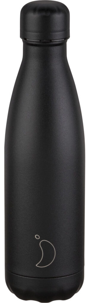 Chillys Vandflaske (500ml) Monochrome All Black