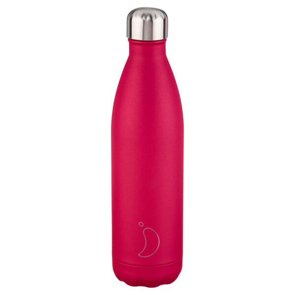 Chillys Vandflaske (750ml) Matte Pink