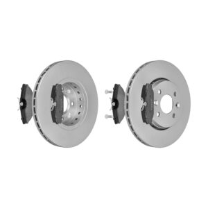 F.BECKER Bremsesæt, skivebremser 13810116 foraksel ventileret 280mm 24mm for MG RENAULT DACIA