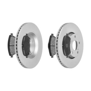 F.BECKER Bremsesæt, skivebremser 13810154 foraksel ventileret 295mm 26mm for TOYOTA