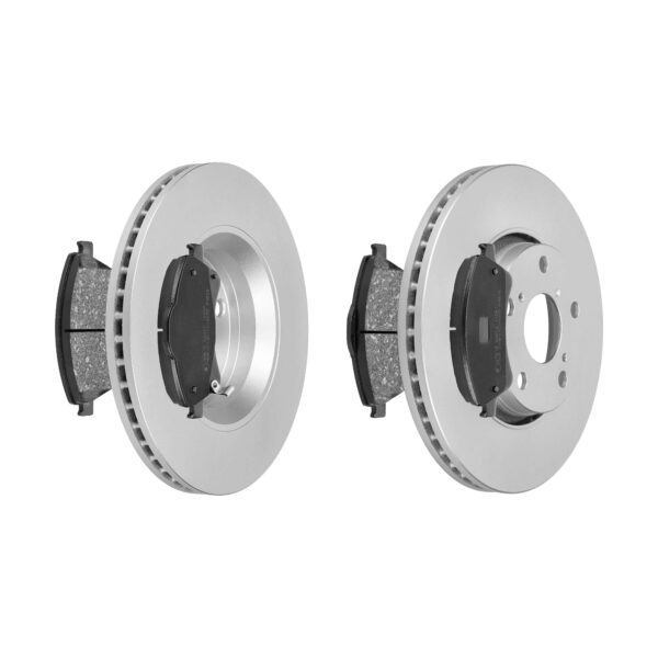 F.BECKER Bremsesæt, skivebremser 13810154 foraksel ventileret 295mm 26mm for TOYOTA