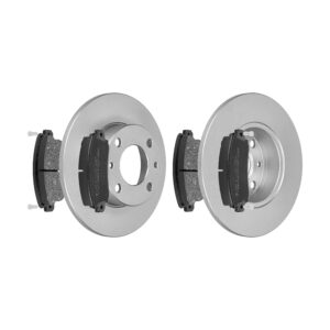 F.BECKER Bremsesæt, skivebremser 13810354 foraksel fuld 228mm 10,8mm for FIAT ZASTAVA LANCIA SEAT