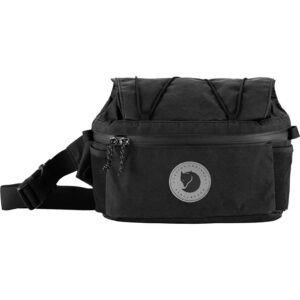 Fjällräven Hoja Expandable Hip Pack-black - Cykeltasker og tilbehør