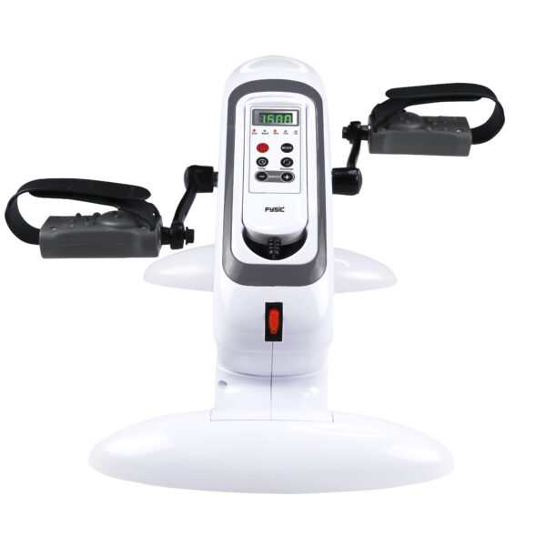 Fysic FW-18 Elektrisk Mini Hometrainer - 5 Programmer - Hvid/Sort