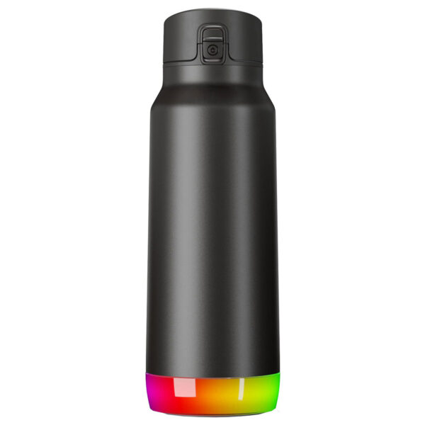 HidrateSpark Pro 32 Chug Smart Vandflaske med LED (0,95L) Sort