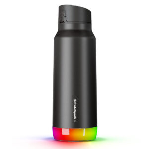 HidrateSpart Steel Låg med Sugerør til Vandflaske (500ml) Grå