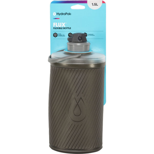 Hydrapak Flux Vandflaske - 1.5L, Ultra-Let, Sammenklappelig