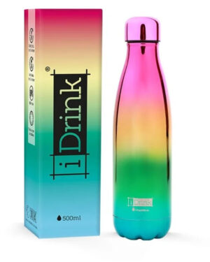 I-Drink Drikkedunk - 500ml - Metallic Rainbow