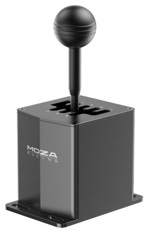 Moza Racing HGP Gearskifter – RS039, 7+R, CNC Aluminium, USB & RJ11 – Sort