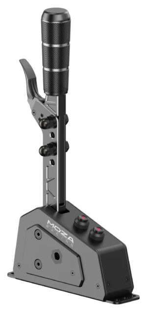 Moza SGP Sekventiel Gearskifter - Justerbar dæmper, RGB-baggrundsbelyste knapper, USB til PC - Sort