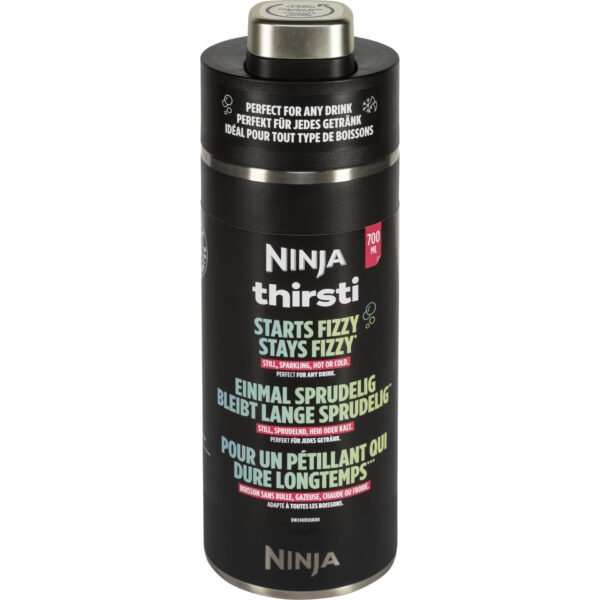 Ninja Thirsti Drikkeflaske - 700ml - Sort