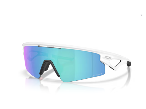 Oakley Sphaera Strike cykelbriller Matte White / PRIZM Sapphire herre