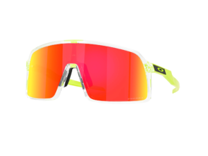 Oakley Sutro Pop Collection cykelbriller herre clear neon/PRIZM Ruby