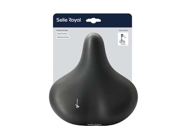 Selle Royale Gipsy Spring Relaxed Cykelsadel - Sort