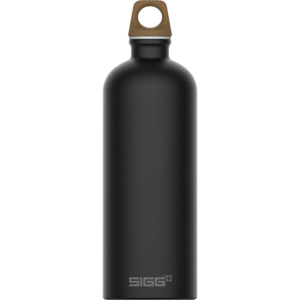 Sigg MyPlanet Vandflaske - 1L, Aluminium - Sort