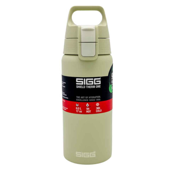 Sigg Shield Therm One Drikkeflaske - 500ml - Grøn