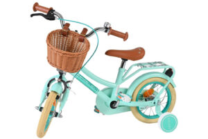 Volare Børnecykel med Cykelkurv - 12" - Grøn