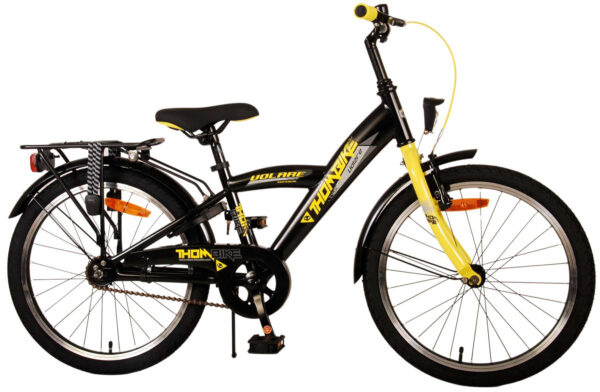 Volare Thombike Børnecykel - 20", 6-8år - Sort/Gul