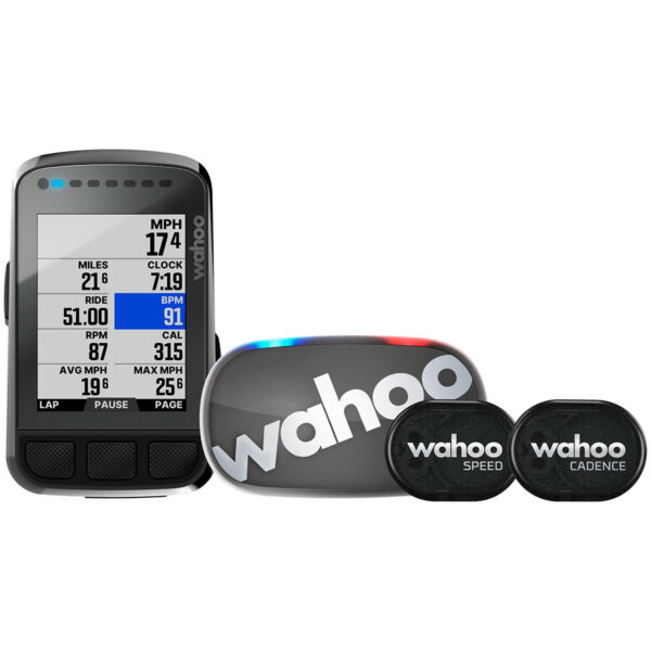 Wahoo Elemnt Bolt 2 GPS Cykelcomputer med TICKR/RPM Sæt