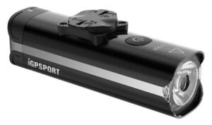 iGPSPORT VS1200 Smart Forlygte – 1200lm, 5000mAh, Bluetooth, IPX6 – Sort