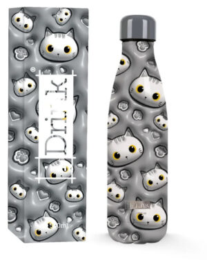 iTotal I-Drink Drikkedunk - 500ml - White Cat