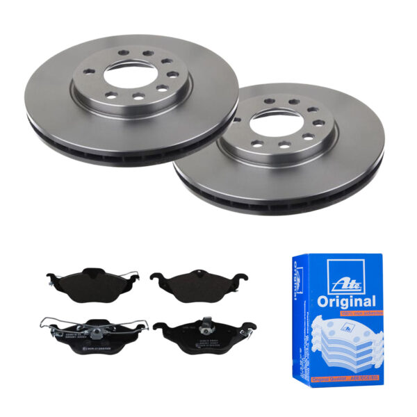 ATE Bremsesæt, skivebremser 142021679 foraksel ventileret 280mm 24mm for VAUXHALL OPEL CHEVROLET