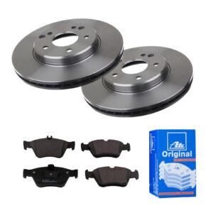 ATE Bremsesæt, skivebremser 142021739 foraksel ventileret 288mm 25mm for MERCEDES-BENZ CHRYSLER