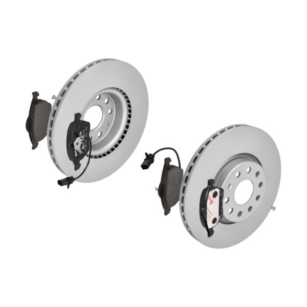 ATE Bremsesæt, skivebremser 142021834 foraksel ventileret 312mm 25mm for VAG SEAT SKODA