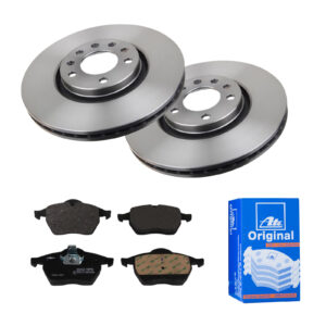 ATE Bremsesæt, skivebremser 142021898 foraksel ventileret 308mm 25mm for VAUXHALL OPEL SAAB