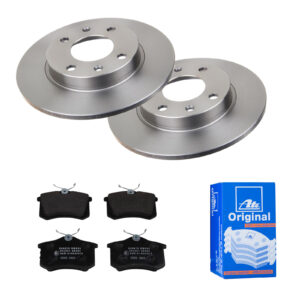 ATE Bremsesæt, skivebremser 142021908 foraksel fuld 247mm 10mm for PEUGEOT CITROËN VAG SEAT