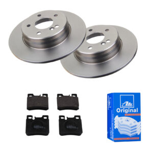 ATE Bremsesæt, skivebremser 142021979 bagaksel fuld 290mm 10mm for MERCEDES-BENZ