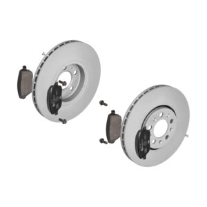 ATE Bremsesæt, skivebremser 142022000 foraksel ventileret 288mm 25mm for SEAT VAG