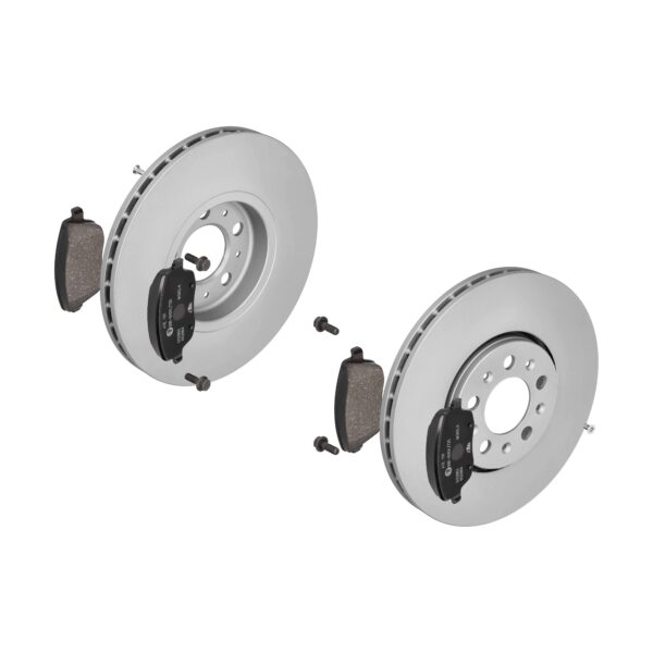 ATE Bremsesæt, skivebremser 142022000 foraksel ventileret 288mm 25mm for SEAT VAG