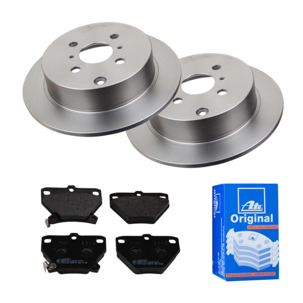 ATE Bremsesæt, skivebremser 142022069 bagaksel fuld 269mm 9mm for TOYOTA