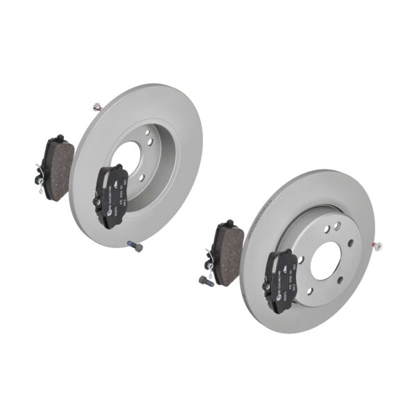 ATE Bremsesæt, skivebremser 142022108 foraksel fuld 284mm 12mm for MERCEDES-BENZ