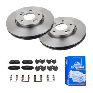 ATE Bremsesæt, skivebremser 142022164 foraksel ventileret 280mm 26mm for HYUNDAI KIA