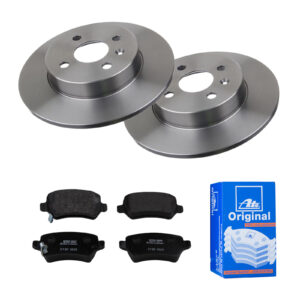 ATE Bremsesæt, skivebremser 142022193 bagaksel fuld 264mm 10mm for VAUXHALL OPEL CHEVROLET KIA