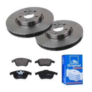 ATE Bremsesæt, skivebremser 142022298 foraksel ventileret 300mm 28mm for FORD VOLVO LAND ROVER