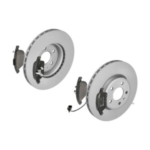 ATE Bremsesæt, skivebremser 142022385 foraksel ventileret 314mm 25mm for VAG